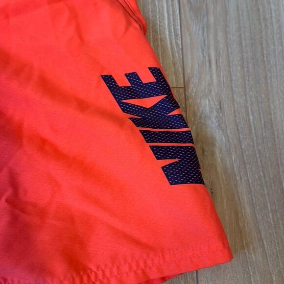 Nike boys orange and blue swim trunks size medium - Picture 2 of 9